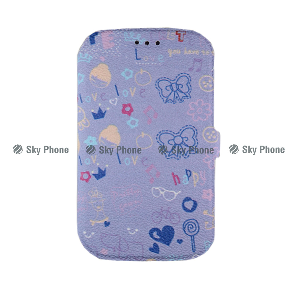 Калъф Book Pocket iPhone 6 /детско лилаво/