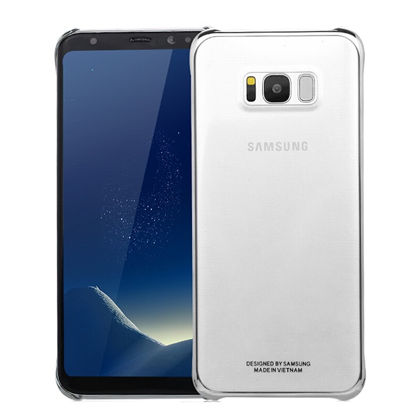 Калъф Glitter Cover Samsung S8 Plus /сребърен/, Оригинал