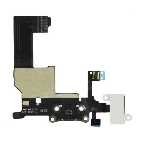 Блок захранване + букса HF за iPhone 5s /бял/