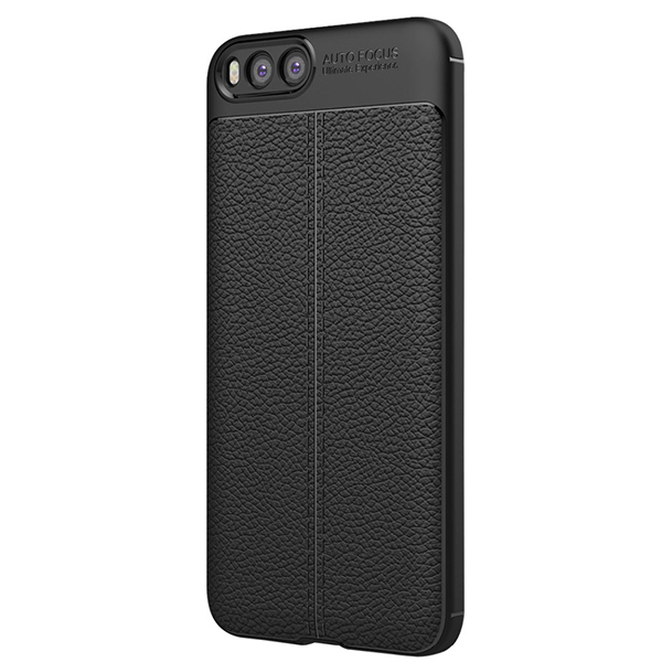 Калъф i-Zore Leather Effect Samsung A60 /черен/