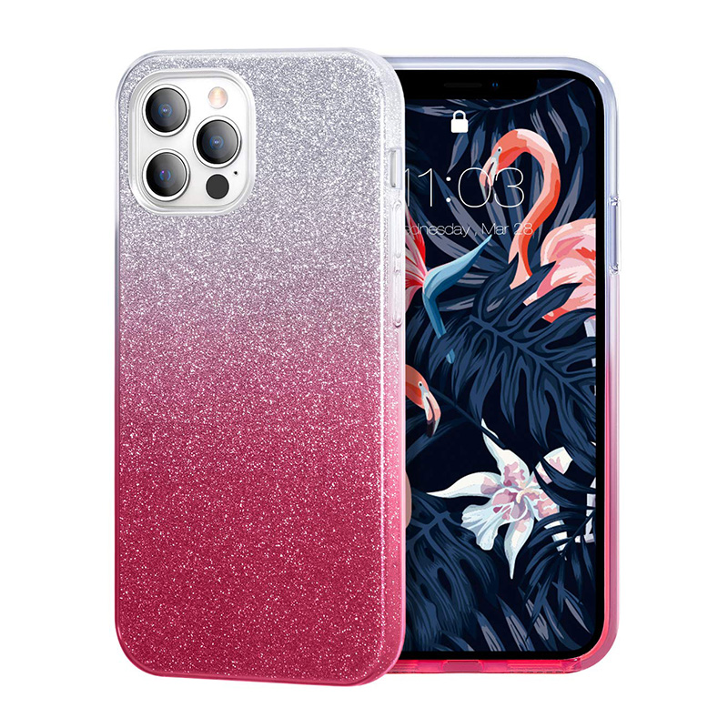 Калъф ENSIDA Fashion Samsung S9 Plus /сребърен-розов/