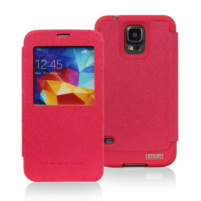 Калъф Goospery Bumper View Sony Xperia C3 /розов/