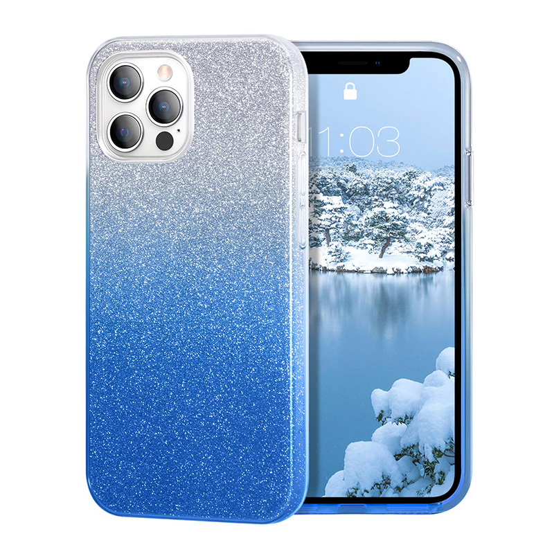 Калъф ENSIDA Fashion Samsung S9 Plus /сребърен-син/