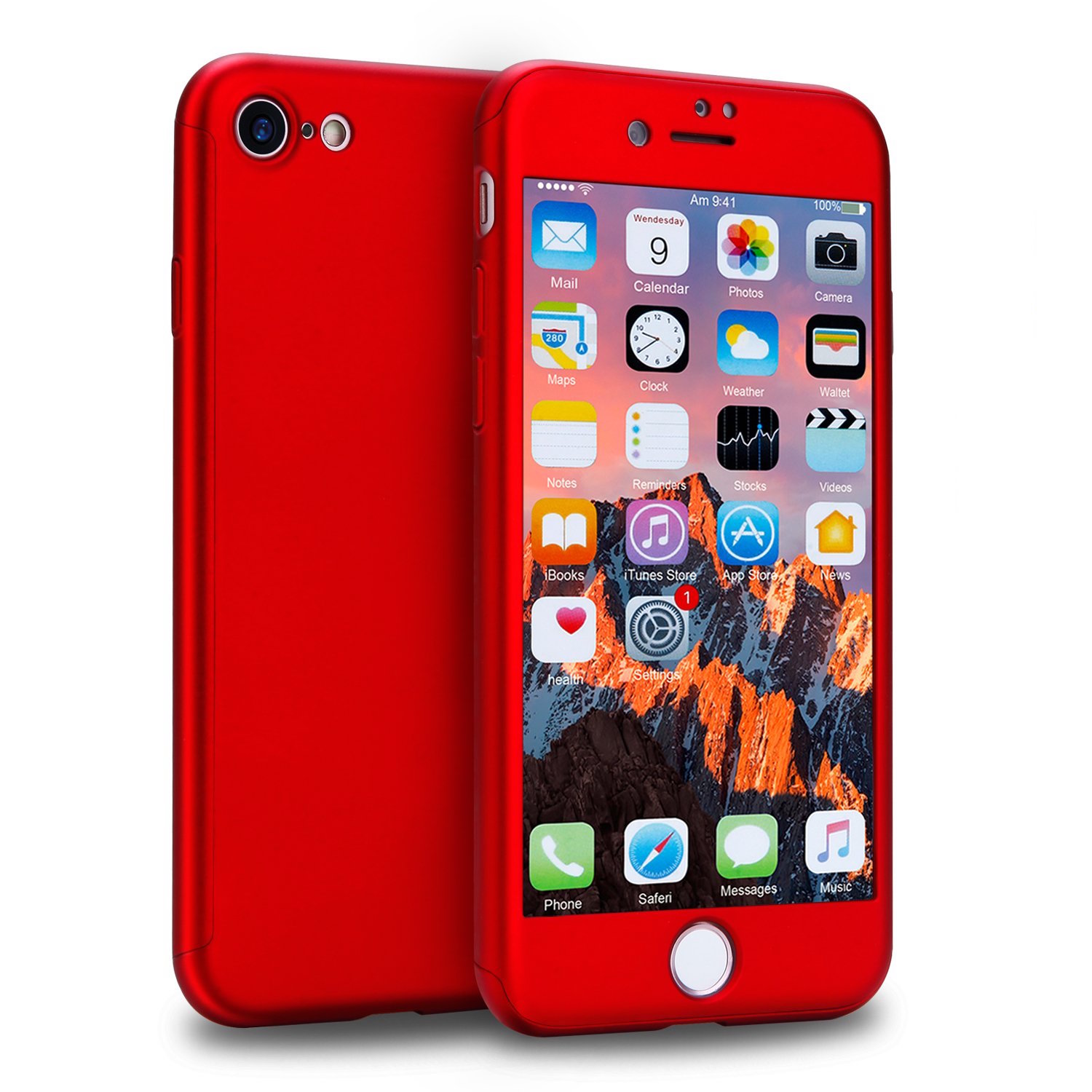 Калъф Magic Skin Apple iPhone X/Xs /червен/