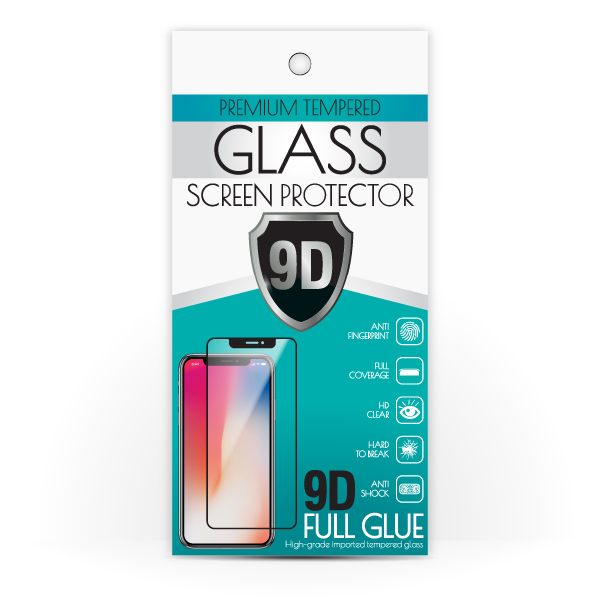 9D Tempered Glass Xiaomi RedMi Note 8 /черно/