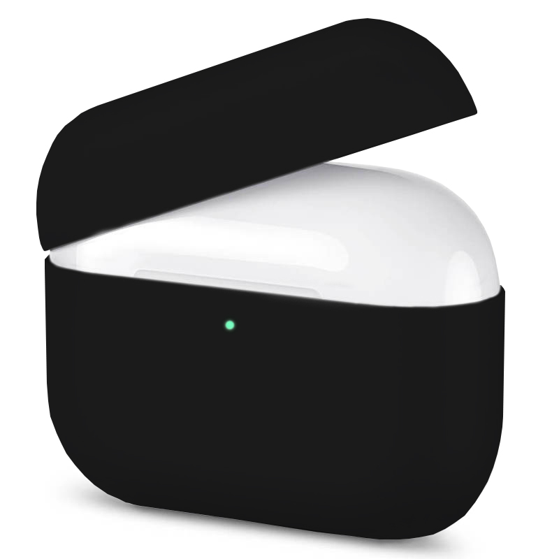 Силиконов калъф за AirPods Pro 2 /черен/