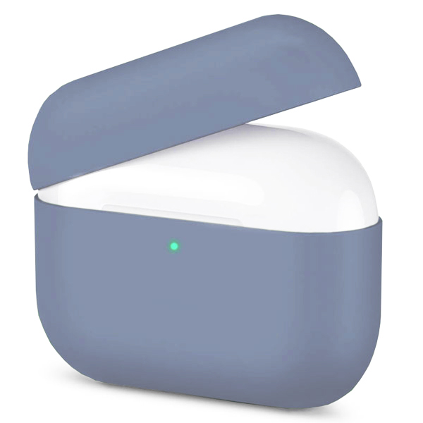 Силиконов калъф за AirPods Pro /лавандула/