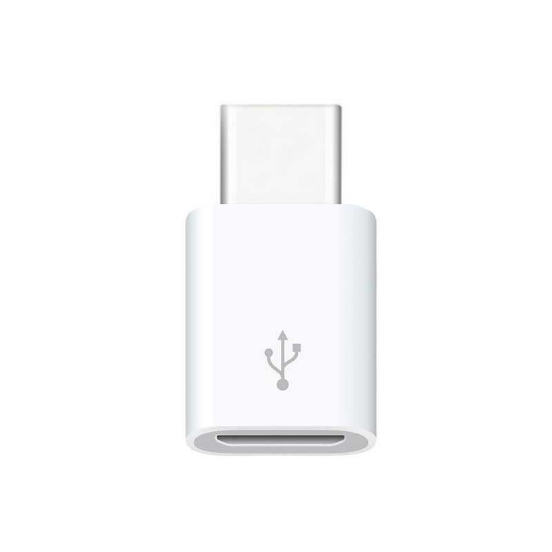 OEM Преходник/адаптер Type-C - Micro USB /бял/