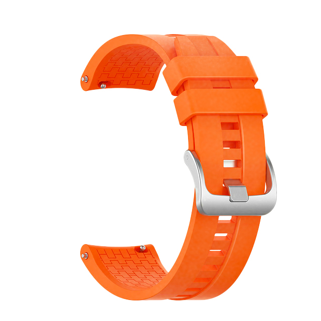 Силиконова каишка за Smart Watch, 22мм /оранжев/