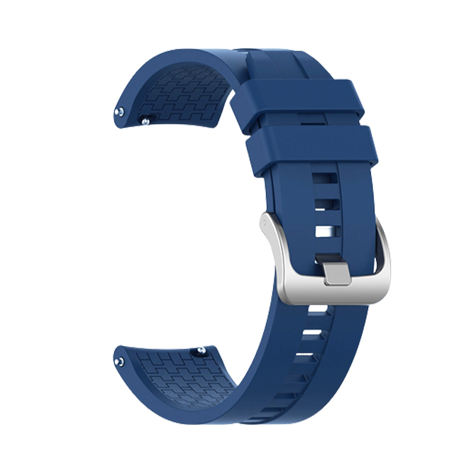 Силиконова каишка за Smart Watch, 22мм /тъмно синя/