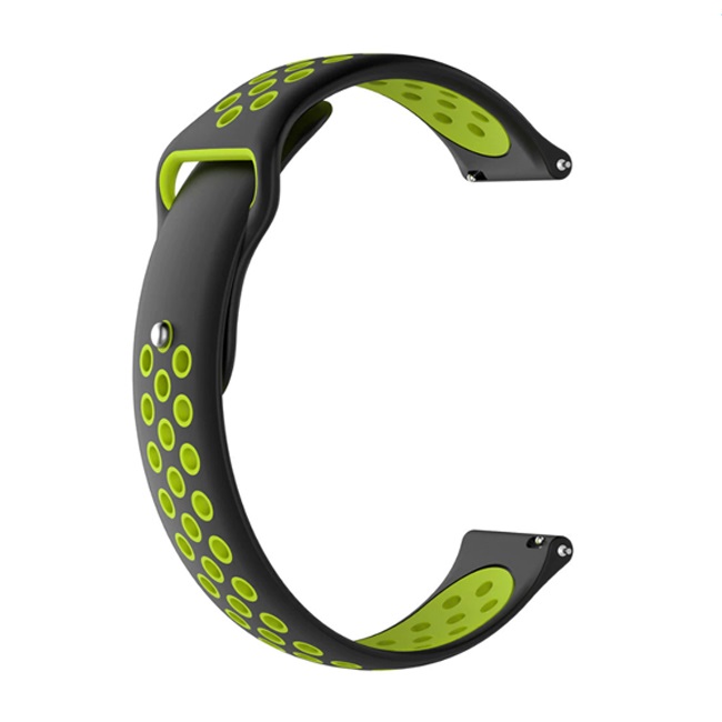 Силиконова каишка Silicon Sport Strap за Smart Watch, 20мм /лайм/