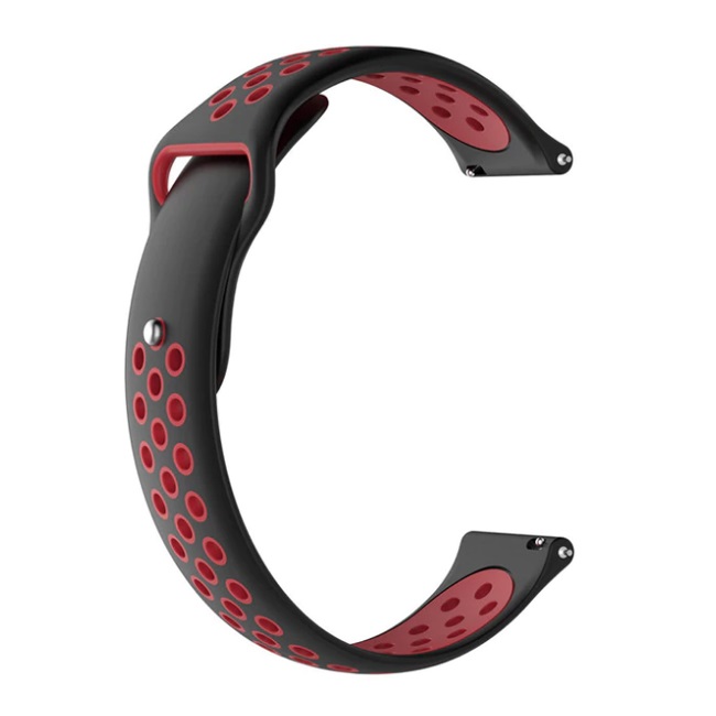 Силиконова каишка Silicon Sport Strap за Smart Watch, 20мм /червена/