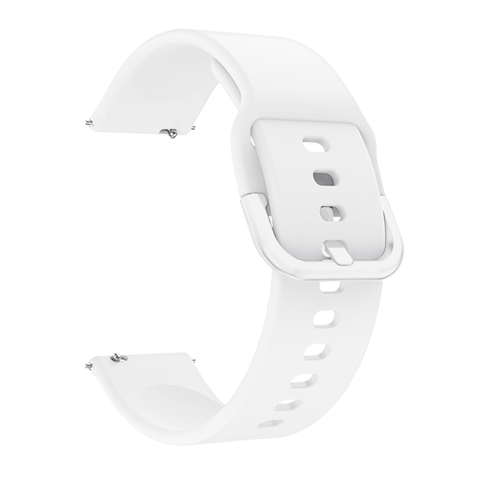 Силиконова каишка Silicon Simple2 Strap за Smart Watch, 22мм /бяла/