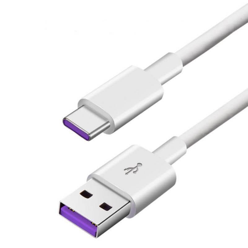 OEM Кабел USB-A - Type-C, 1м, 5A, AP71 /бял/