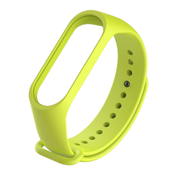 Силиконова каишка за Xiaomi Mi Band 5/6 /лайм/
