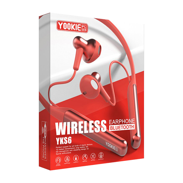HF Bluetooth SPORT Yookie YKS6 /червени/