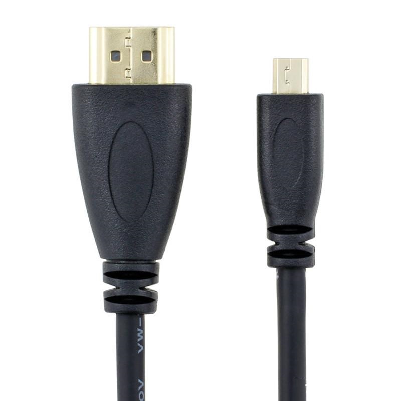 OEM Преходник Micro HDMI - HDMI, 1.8м /черен/