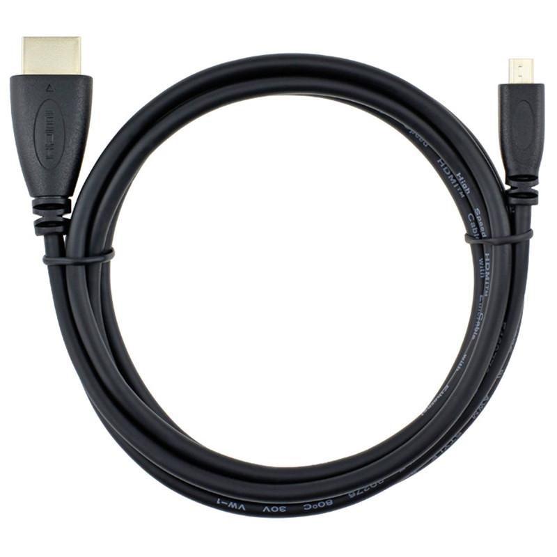 OEM Преходник Micro HDMI - HDMI, 1.8м /черен/