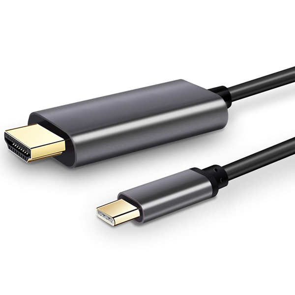 Cable Type-C - HDMI, 60Hz, 1.8 m /black/
