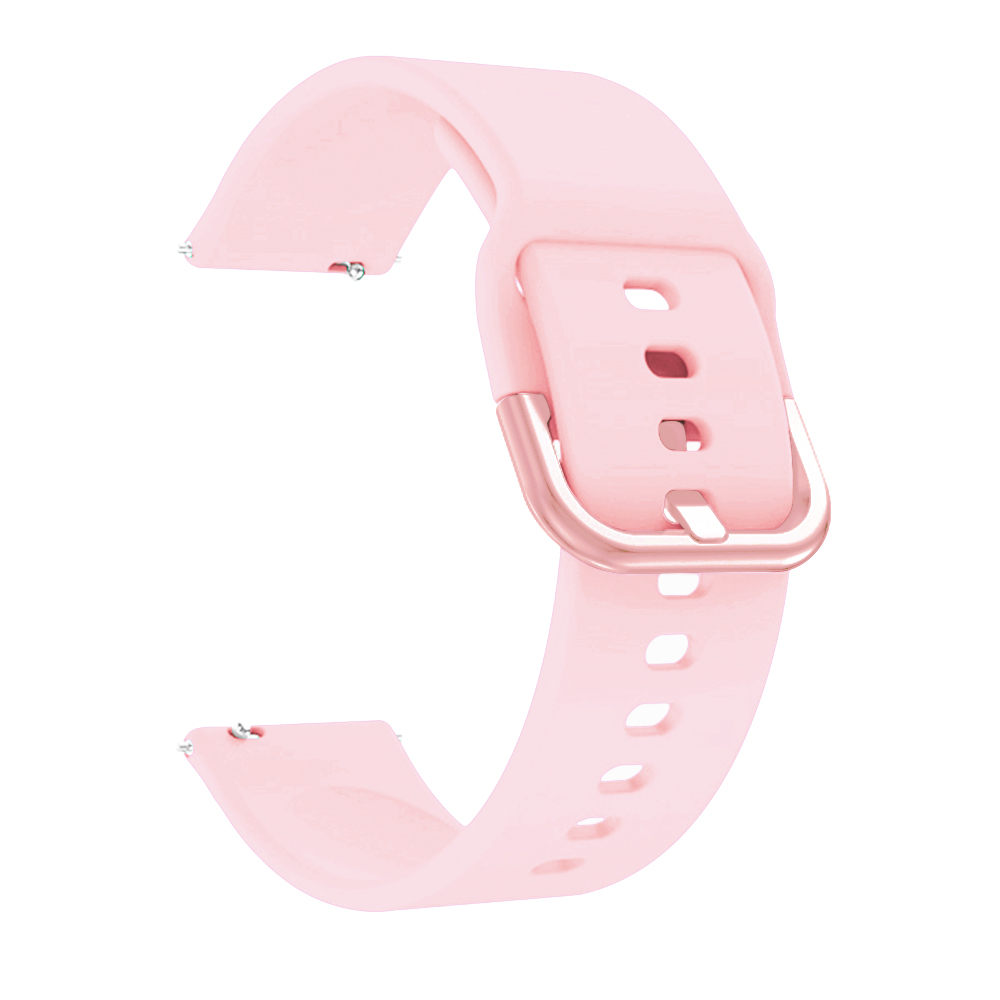 Каишка за Smart Watch 20мм, Silicone Simple2 Strap, силиконова /светлорозова/