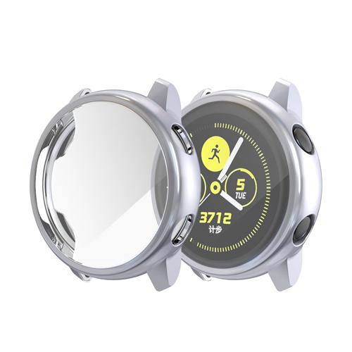 Силиконов протектор за Samsung Galaxy Watch Active, 42mm /сребърен/