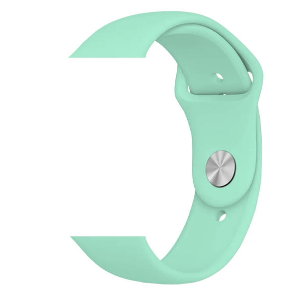 Силиконова каишка Simple за Apple Watch, 42/44mm, S/M /мента/