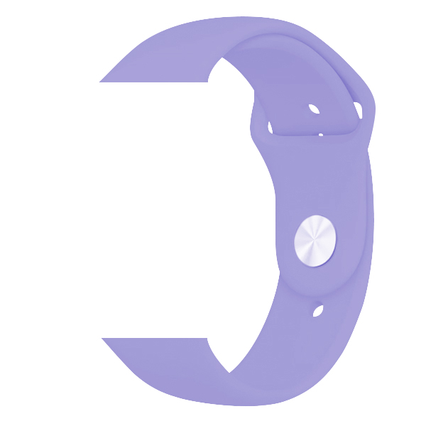 Silicon Simple Strap for Apple Watch, 38/40mm, S/M /purple/
