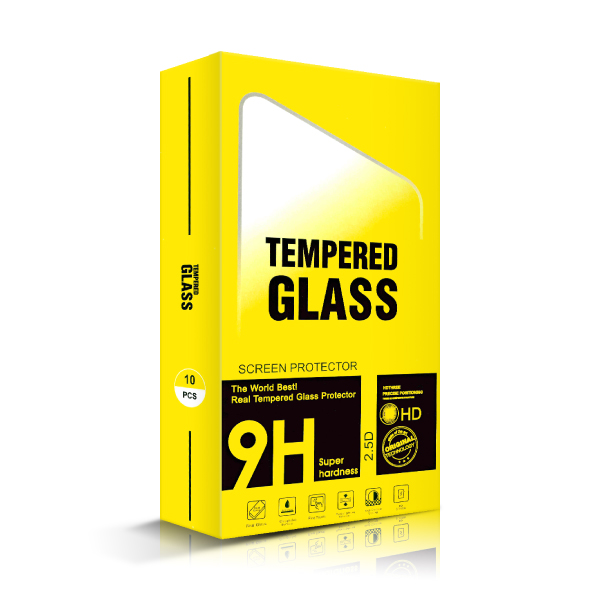 SET 9D Glass Apple iPhone 6 Plus 10бр. /черно/