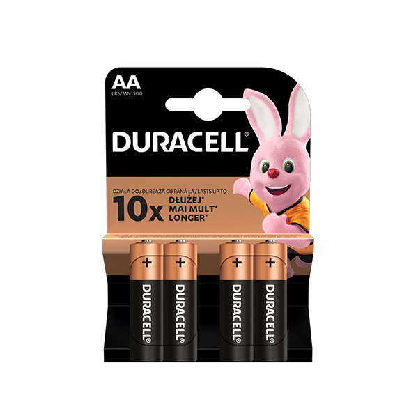 Батерия AA 1.5V Duracell 4 бр.