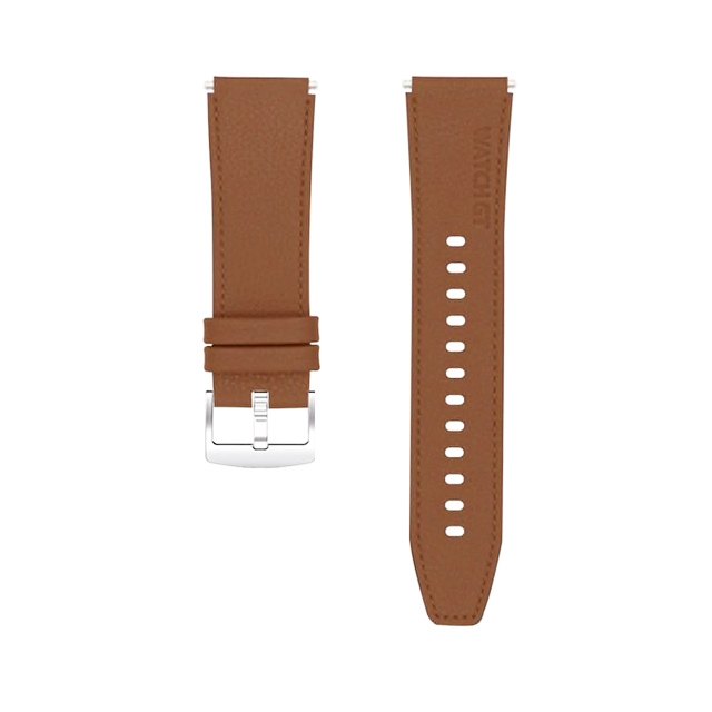 Кожена каишка Leather2 Strap за Smart Watch, 22мм /кафява/