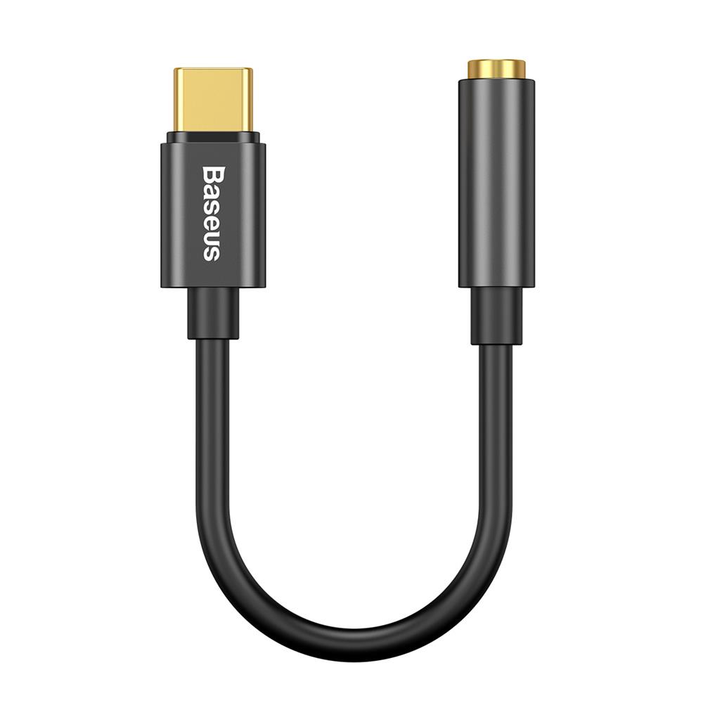BASEUS Adapter Type-C to 3.5mm, CATL54-01 /black/
