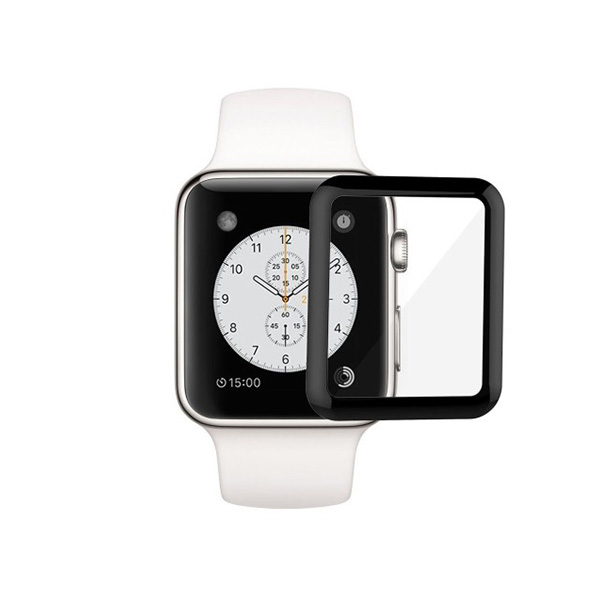 3D Tempered Pet Glass Apple Watch, 38mm /черно/