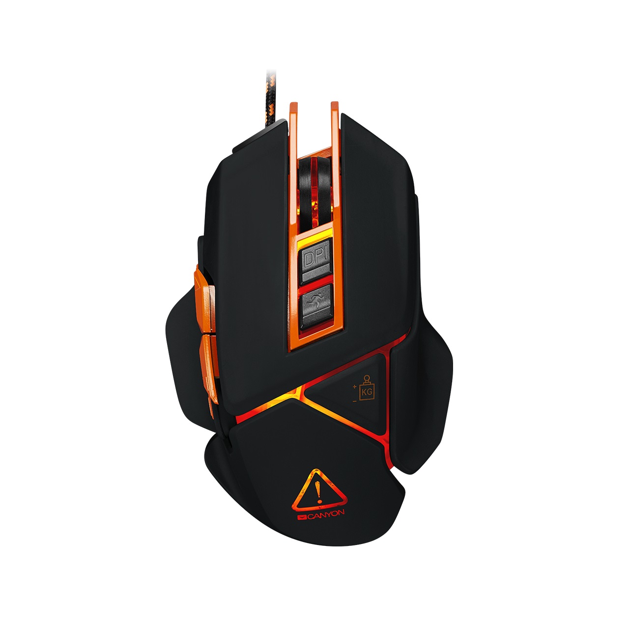 CANYON мишка Gaming CND-SGM6N, 6400 DPI, 9 бутона