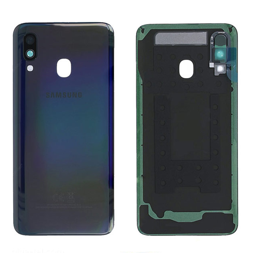 Battery Cover Samsung A12 /black/ Service Pack