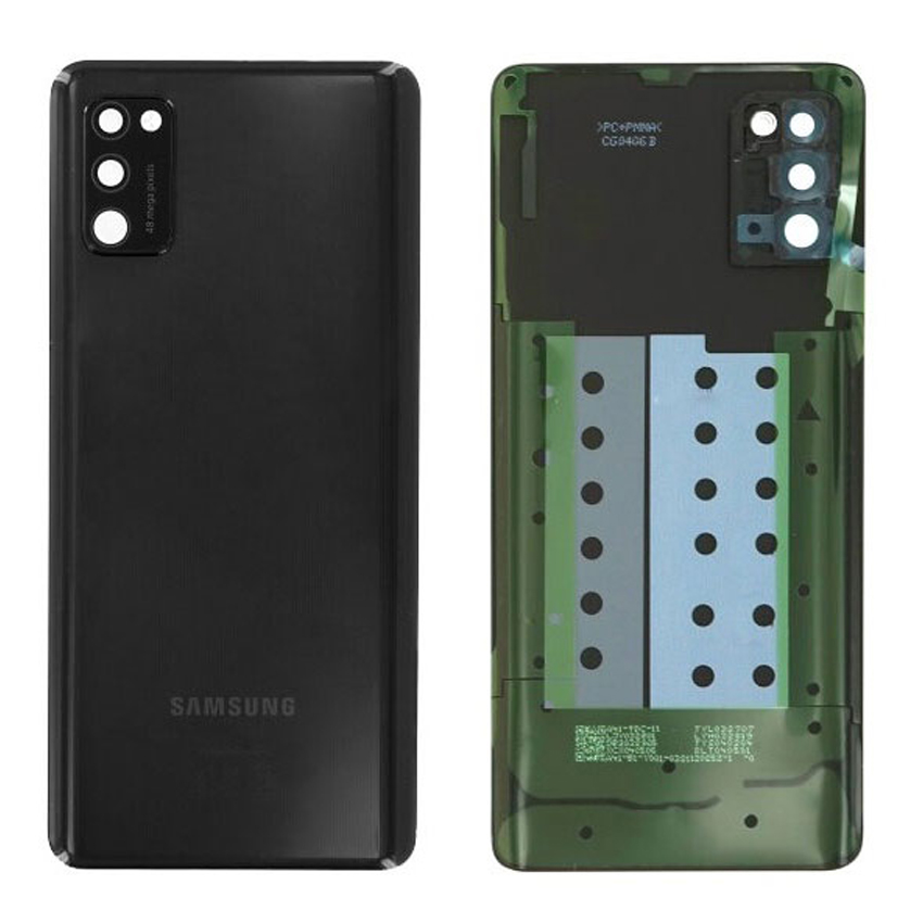Battery Cover Samsung A41 /black/ Service Pack