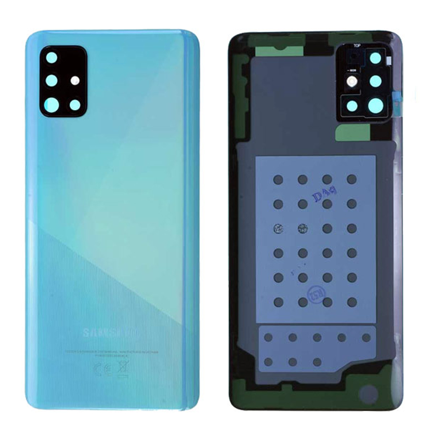 Battery Cover Samsung A51 /prism blue/ Service Pack