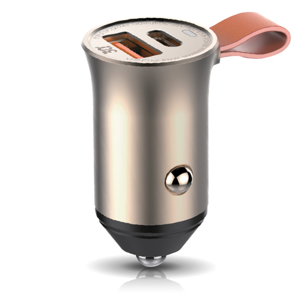 NORDIC 12V 30W, USB-A + USB-C, кабел C-L, Supersonic 