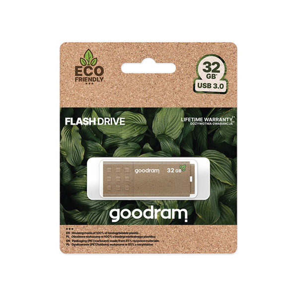 GOODRAM Flash Drive UME3 32GB, USB 3 /кафява/