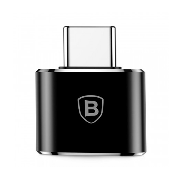 BASEUS Mini Adapter Type-C to USB-A, 2.4A, CATOTG-01 /black/