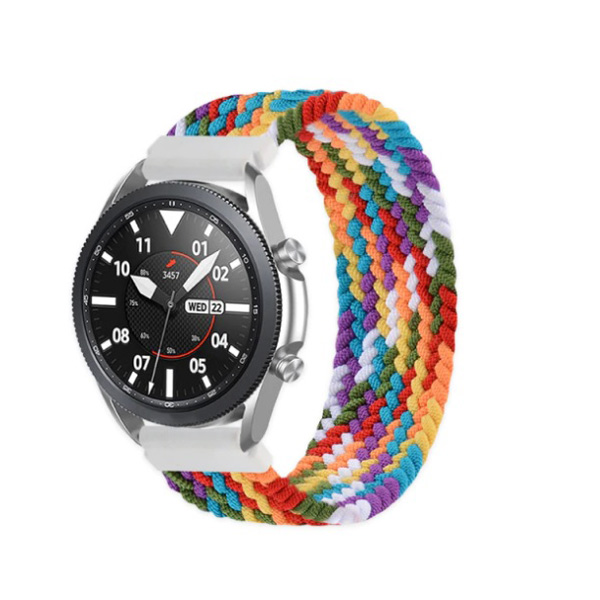 Каишка 22мм, Braided за Smart Watch, L /многоцветна/