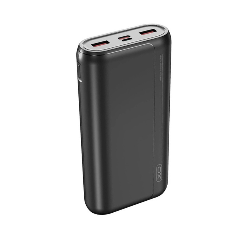Power Bank 20000 mAh, XO, 20W PD, 22.5W QC, PR127 /черен/