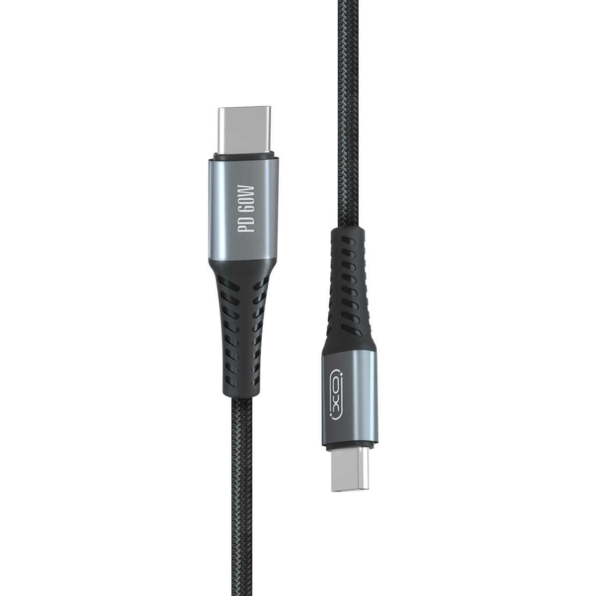 XO Кабел Type-C - Type-C, 1м, 60W, 3A, NB-Q167 /black/