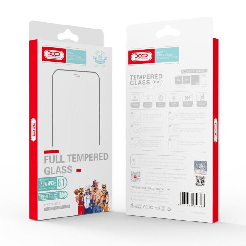 XO 2.5D Tempered Glass iPhone 12 Pro Max /черно/