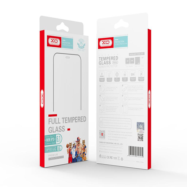 XO 2.5D MATT Tempered Glass iPhone 14 Pro Max /black/
