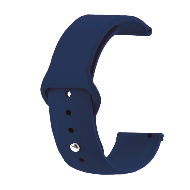 Каишка 20мм за Smart Watch, Silicone Simple Strap, силикон, мастилен