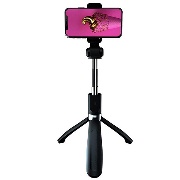 10 броя Селфи стик XO Tripod Stand SS08, Bluetooth /черно/