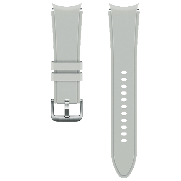 Силиконова каишка Silicon Strap за Samsung Watch 4/5/6/7, 20мм /сива/
