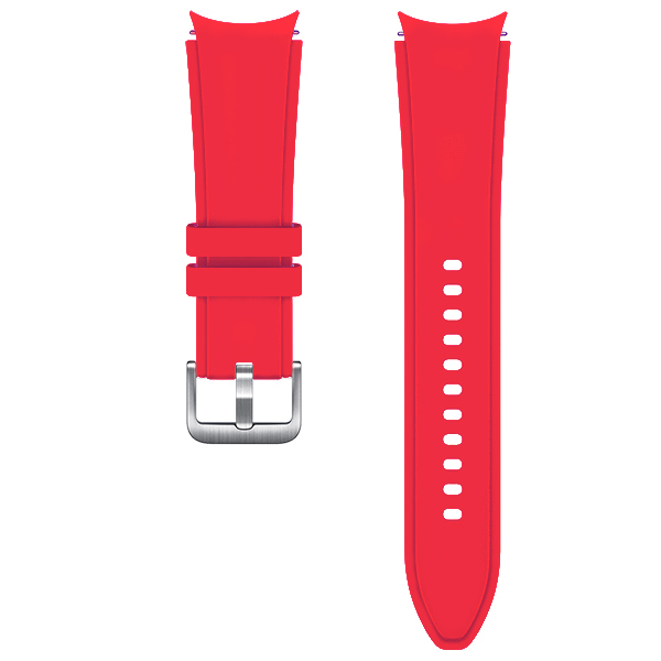 Силиконова каишка Silicon Strap за Samsung Watch 4/5/6/7, 20мм /червена/