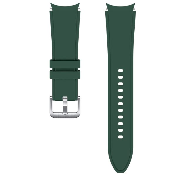 Каишка за Samsung Watch 4/5/6/7, 20мм, Silicon Strap, силиконова /маслинова/