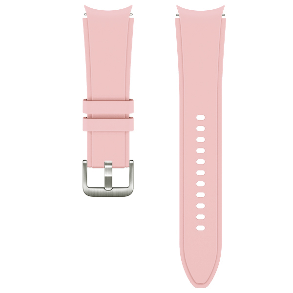 Каишка за Samsung Watch 4/5/6/7, 20мм, Silicon Strap, силиконова /розова/